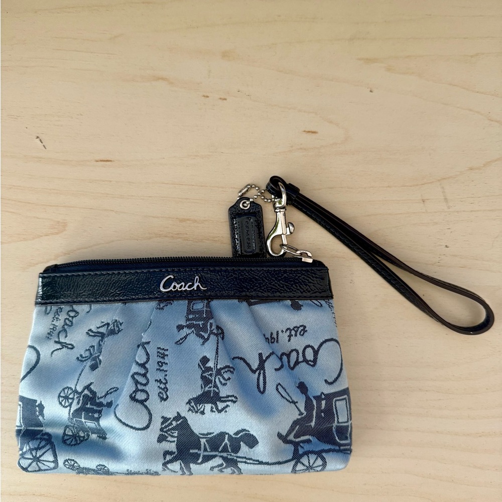 Coach Poppy Ponytail Wristlet